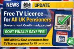 Free TV Licence for All UK Pensioners – Government Confirms Approval