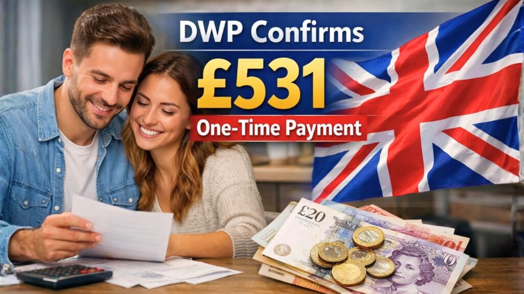 DWP Confirms £531 One-Time Payment for Elderly Pensioners from 8 February 2026 – Who Qualifies and When It Will Be Paid