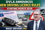 DVLA Announces New Driving Licence Rules Starting March 2026 – What Drivers Must Know