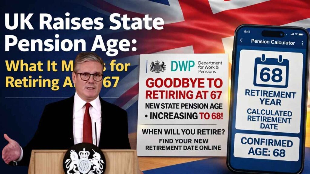 UK Raises State Pension Age: What It Means for Retiring After 67